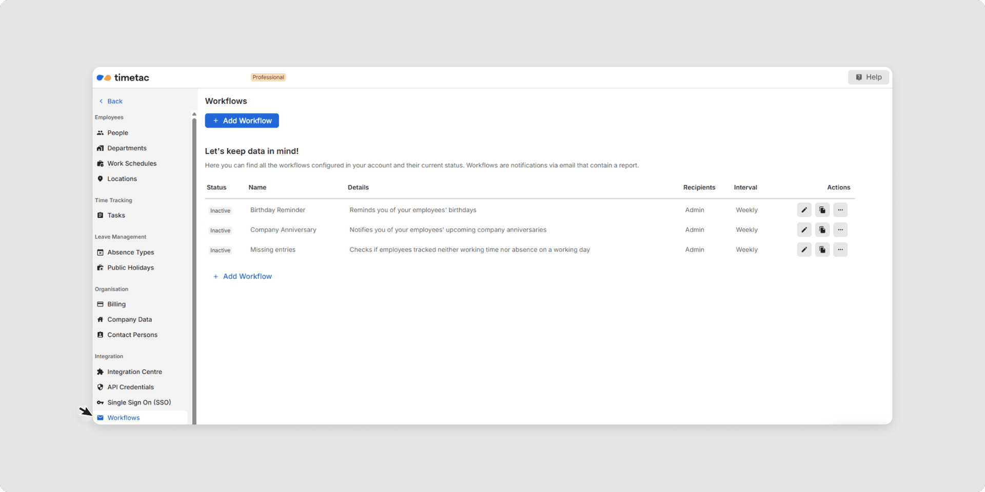 <p>A window with a selection of new workflows will open.</p>