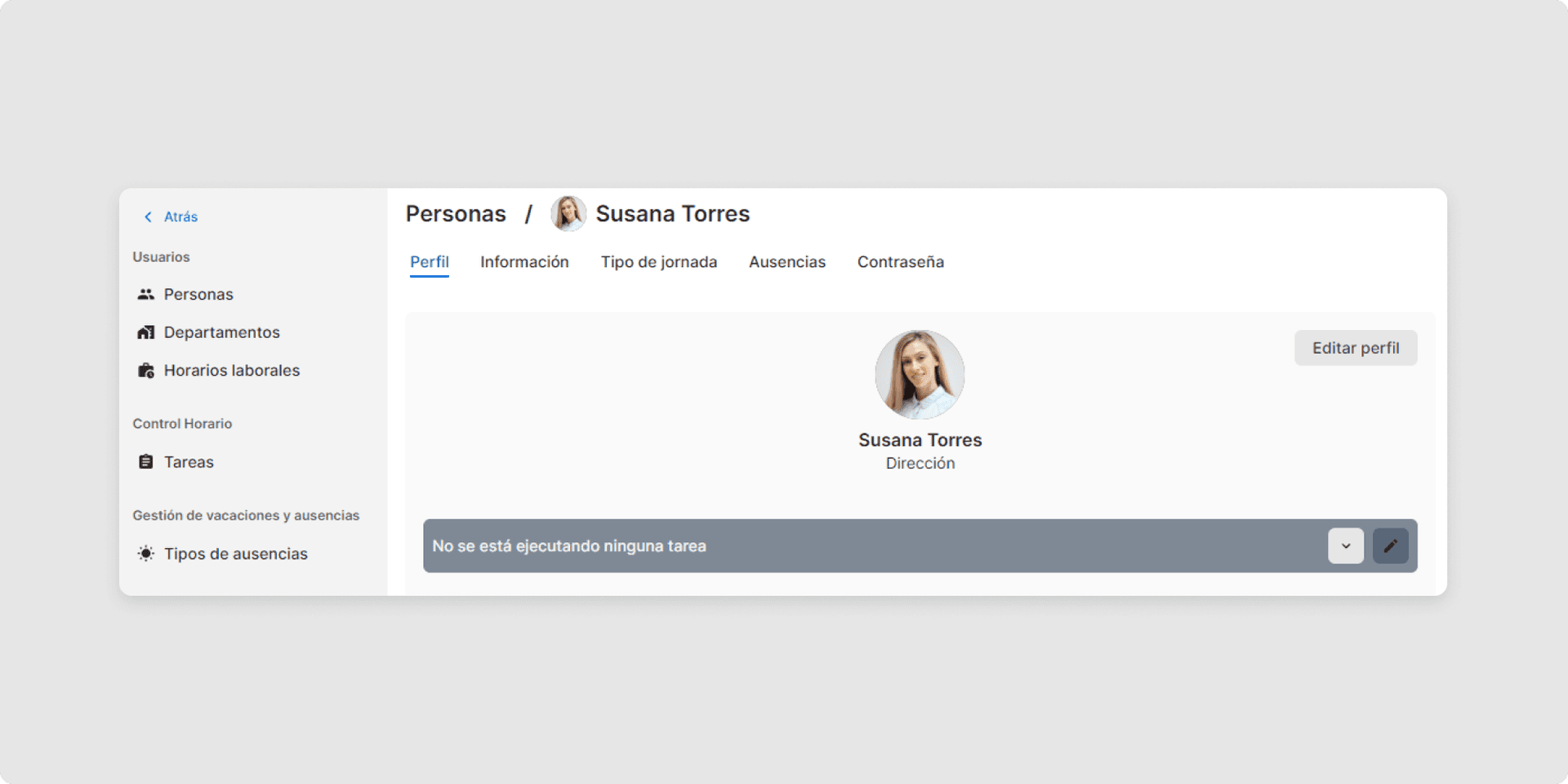<p>En la secció "Perfil" haz clic en Editar perfil.</p>
